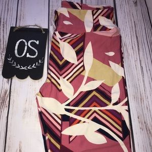 LULAROE ONE SIZE os leggings bwt