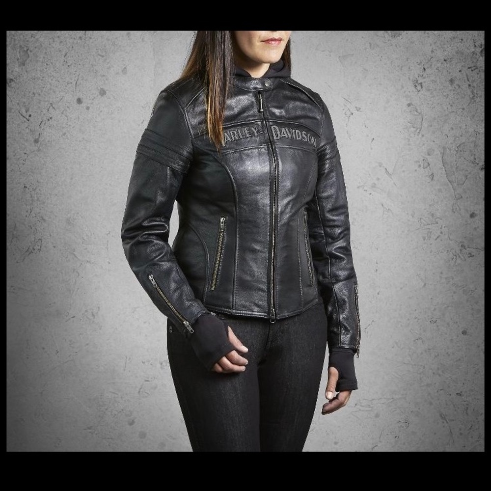 Women's Harley Davidson leather jacket