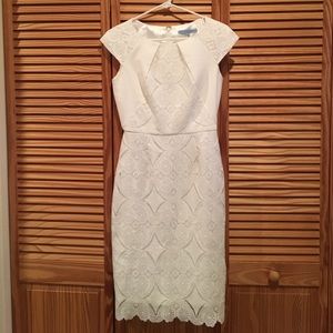 White Antonio Melani dress sz 2