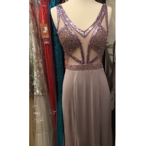 Gown Ball Party Prom Dresses Long Evening Dress - Picture 2 of 5