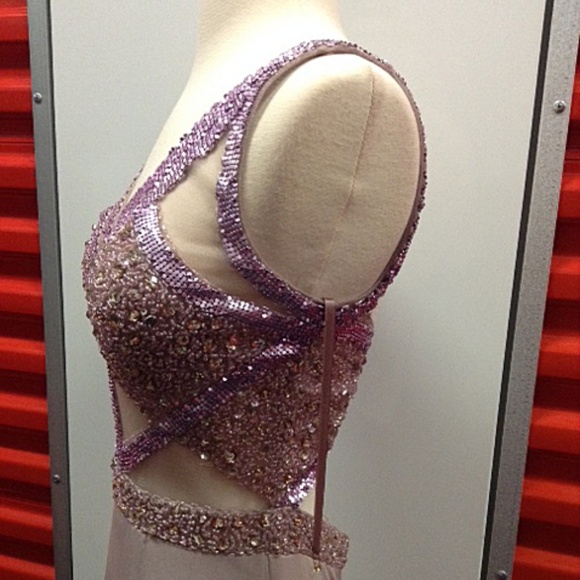 Gown Ball Party Prom Dresses Long Evening Dress - Picture 3 of 5