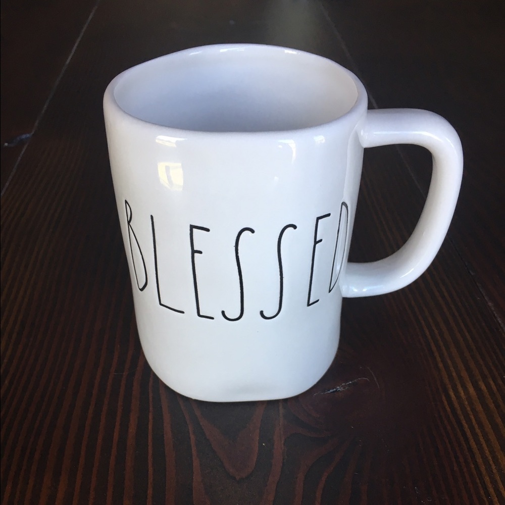 RAE DUNN "Blessed" Mug