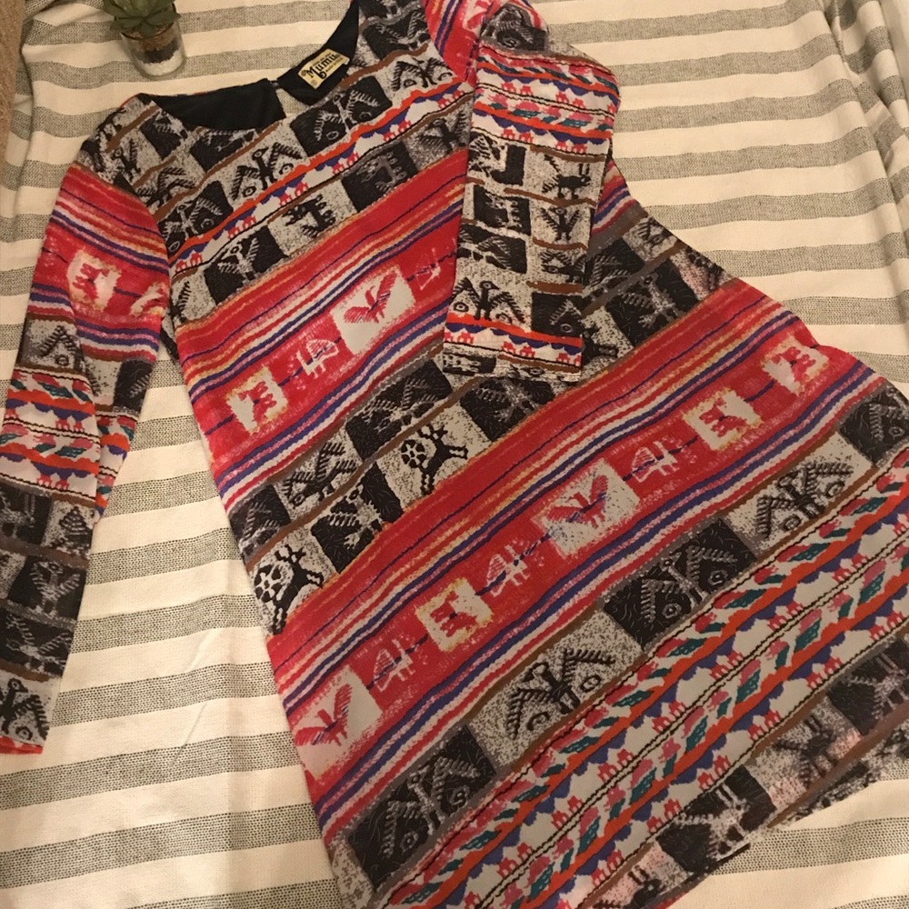 Show Me Your MuMu Hieroglyphic Dress