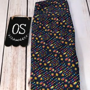 LULAROE ONE SIZE os leggings bwt