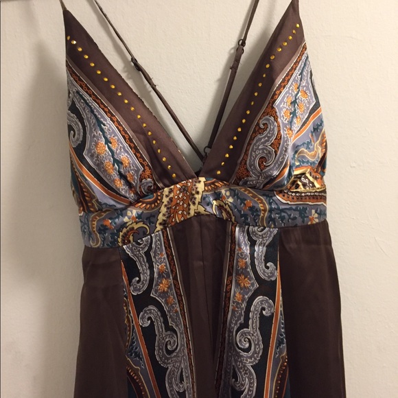 100% silk Single handkerchief dress. Size 2 - Picture 2 of 7