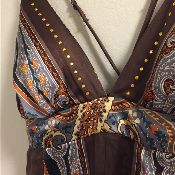 100% silk Single handkerchief dress. Size 2 - Picture 3 of 7