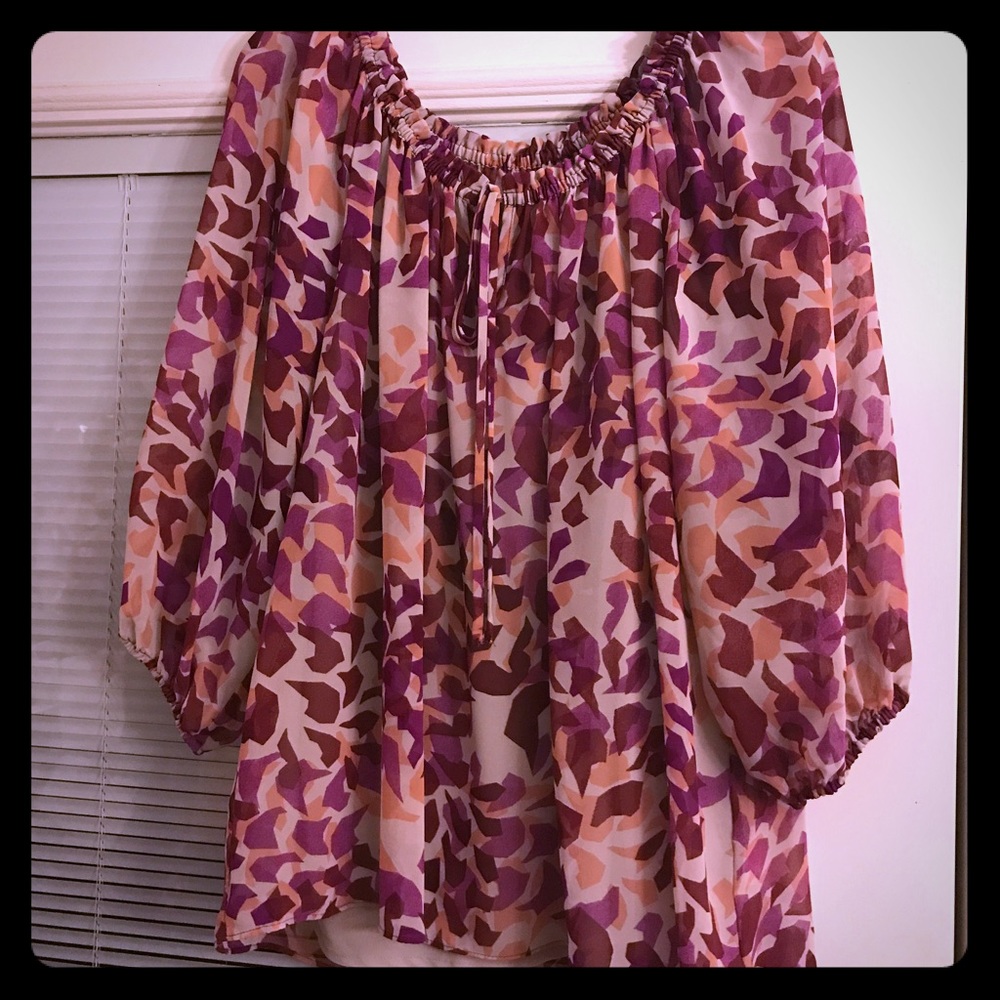 XL Elle blouse from Kohl's