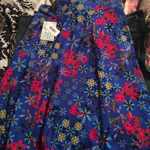 Brand new LulaRoe azure skirt with tags