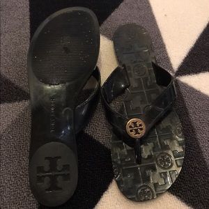 Tory burch black sandal