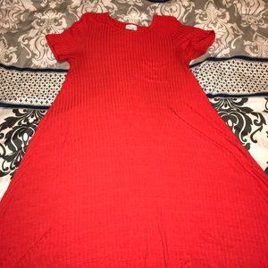 Red Lularoe Carly