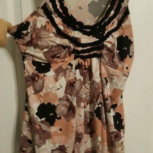 New Directions Sz Lg dressing sleeveless top