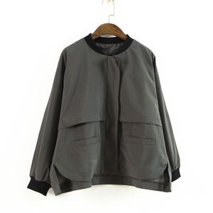 Yesstyle Olive Dolman Bomber Jacket XS