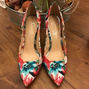 Floral Heels