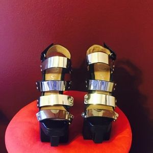 Jeffrey Campbell Robot Platform Heel