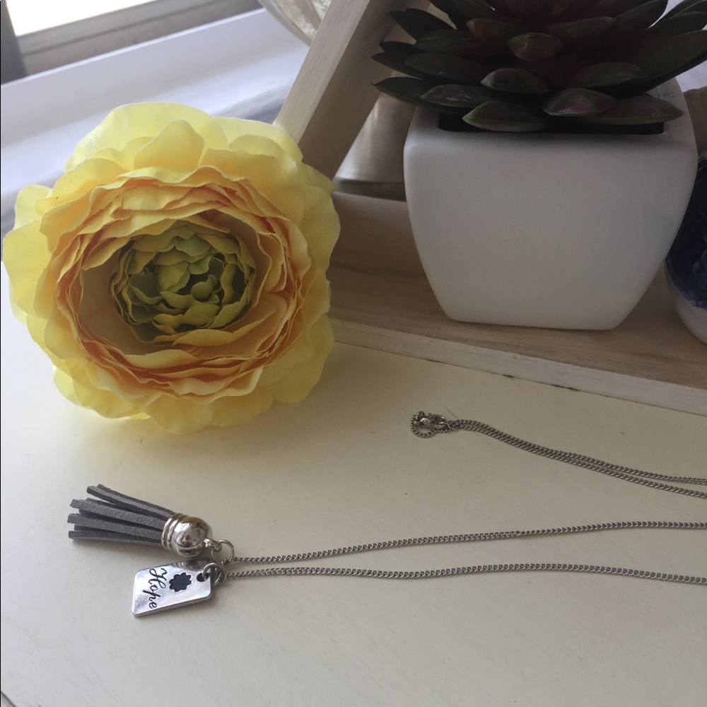 Silver necklace