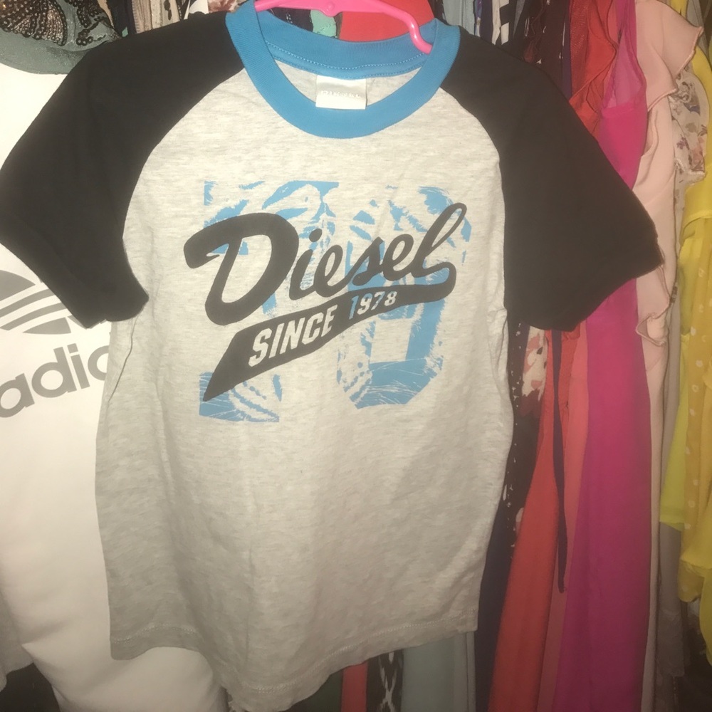 Authentic boys Diesel shirt.