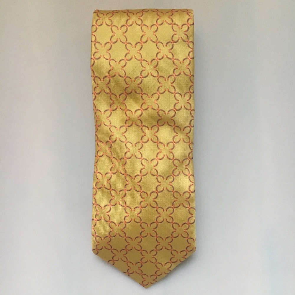 Charles & Patrick Yellow Tie