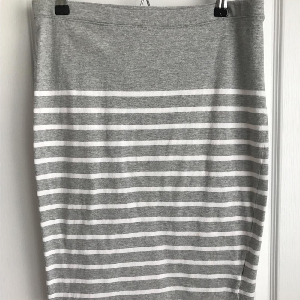 GAP striped pencil skirt