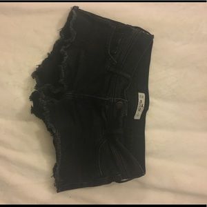 Hollister fringe shorts