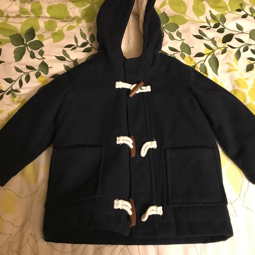 Blue winter boys jacket