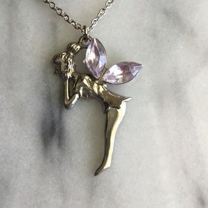 Bejeweled Tinkerbell Necklace Bejeweled Tinkerbell Necklace