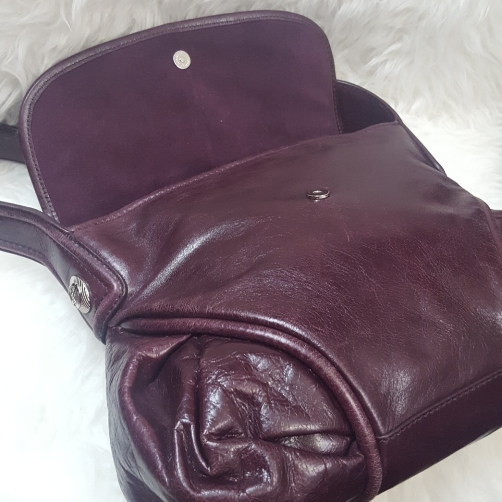 Francesco Biasia Leather Hobo Bag - Picture 8 of 10