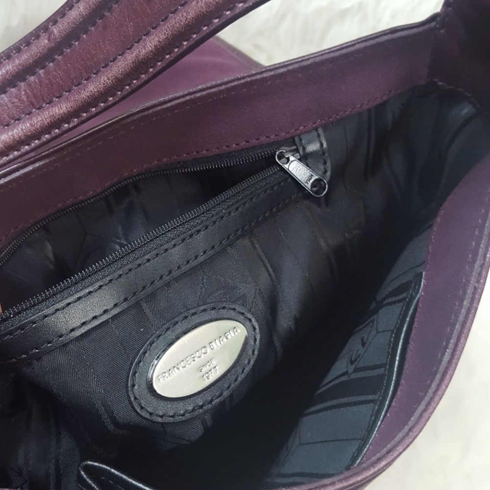 Francesco Biasia Leather Hobo Bag - Picture 9 of 10