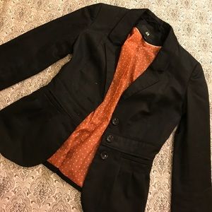 H&M Pleated Blazer - SZ 2 (XS)