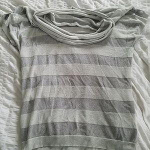 ***sold offline***Maternity Metallicy Silver Tunic