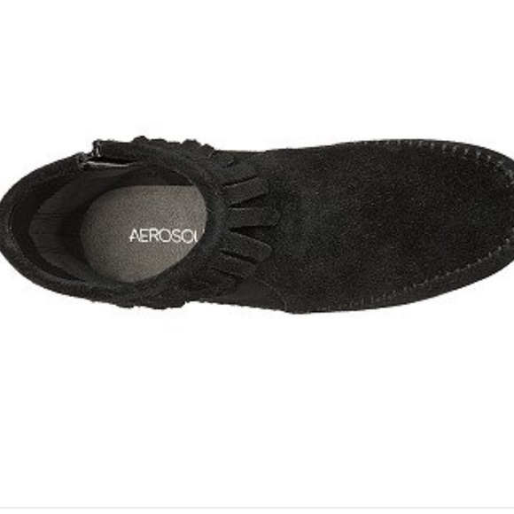 Last one Sz 6🌹Aerosoles suede leather booties - Picture 4 of 4