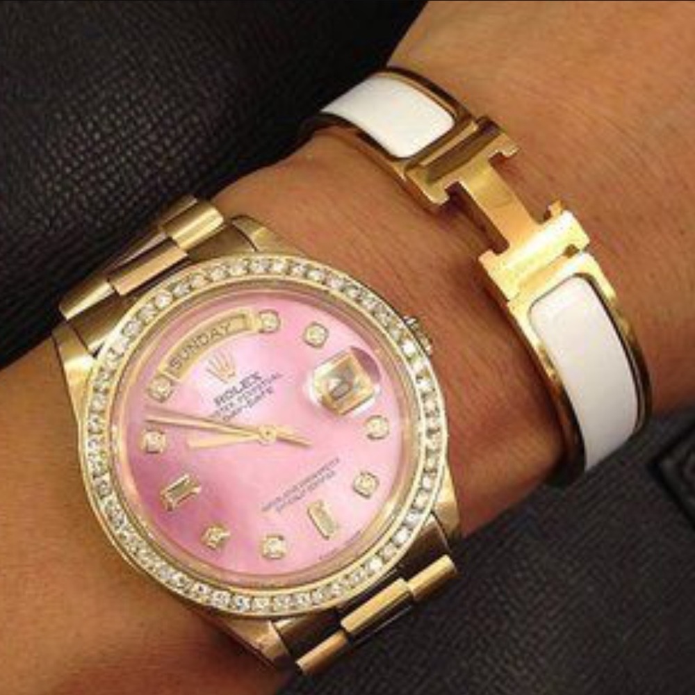 ONE DAY SALE! AUTHENTIC Hermes Clic H bracelet