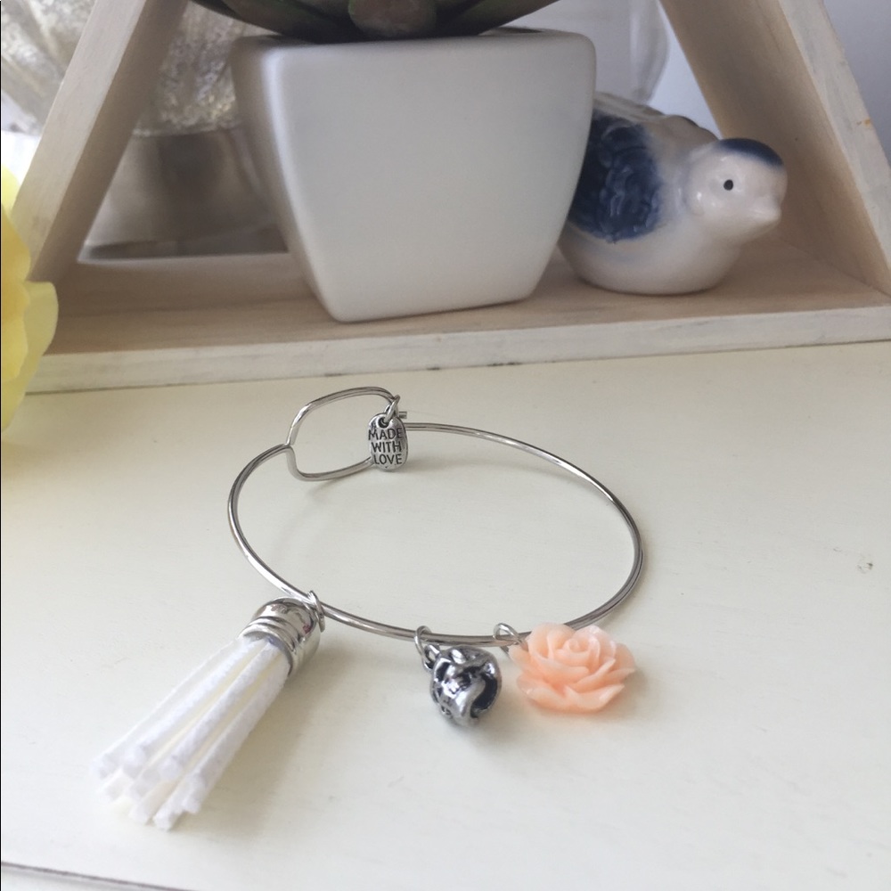 Silver Bangle - Picture 3 of 4