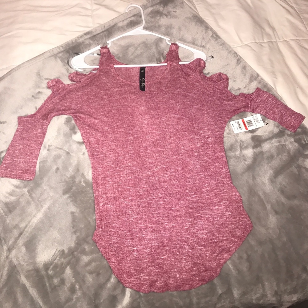 Jessica Simpson Raspberry radiance top