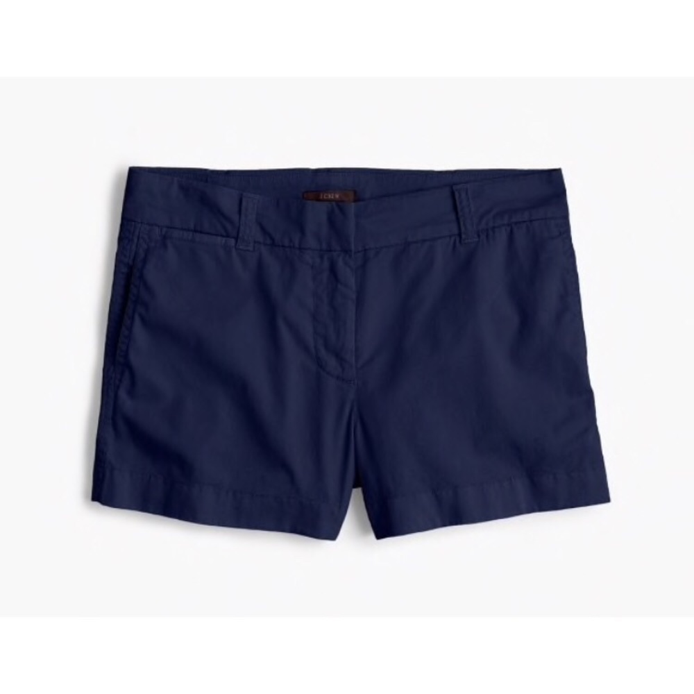 J. Crew Navy Chino 3” Shorts