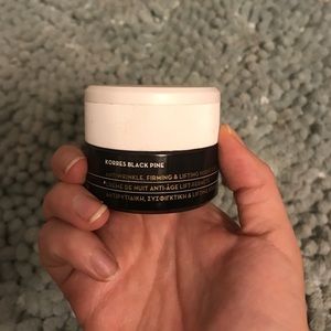 Korres black pine night cream