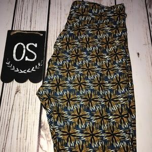 LULAROE ONE SIZE os leggings nwt