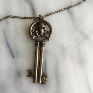 Pirates of the Caribbean Skeleton Key Necklace Pirates of the Caribbean Skeleton Key Necklace