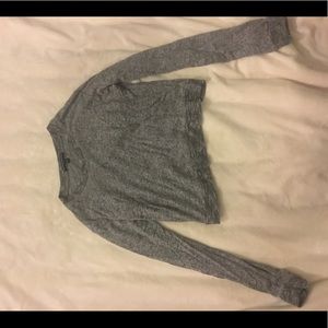 Brandy Melville grey cropped sweater