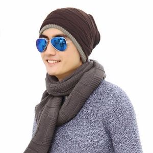 Crochet Knit Beanie Winter Hat