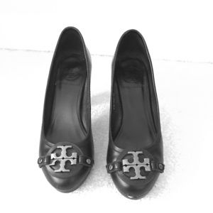 Tory Burch Black Heels