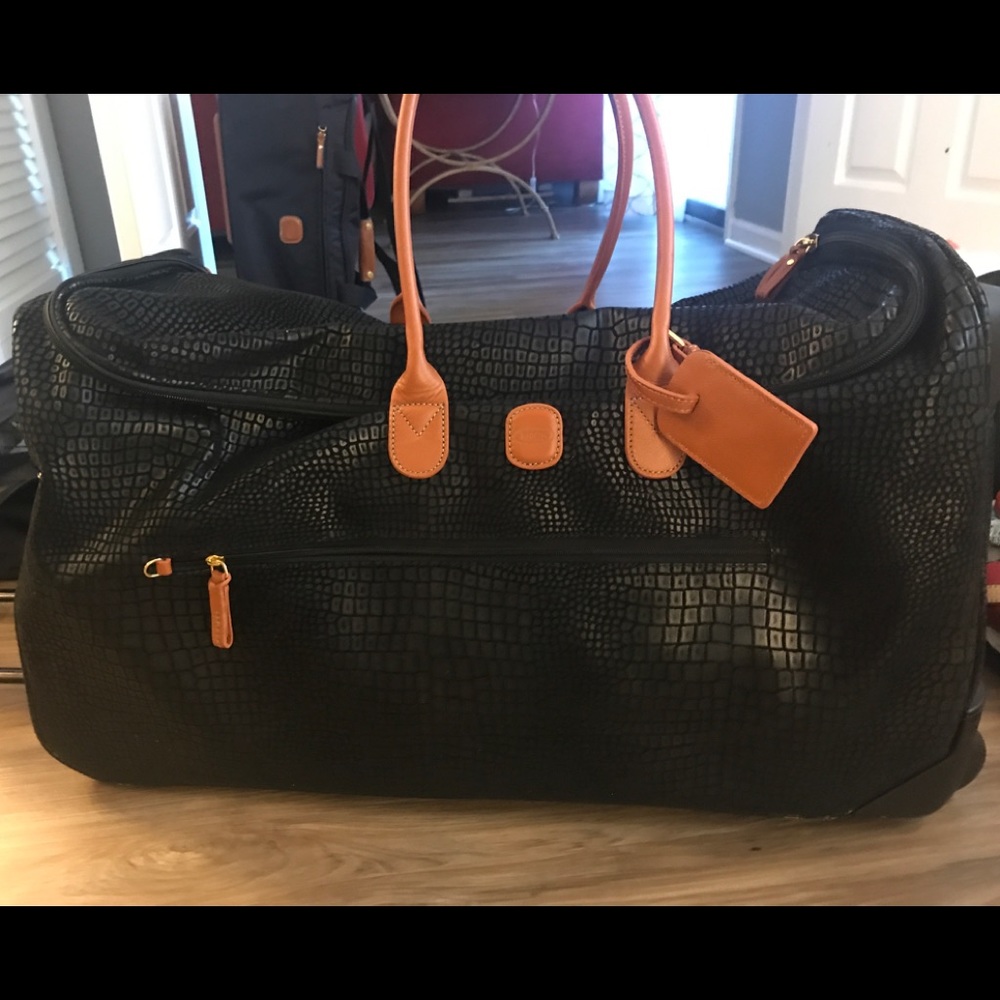 Bric's MySafari Large 2 wheel rolling duffel