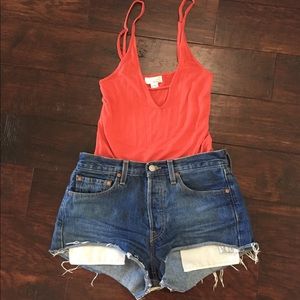 🎆Ten Sixty Sherman🎆 Coral bodysuit