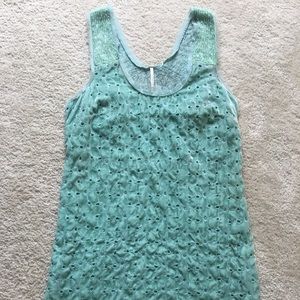 Free People velour and sequin cocktail dress