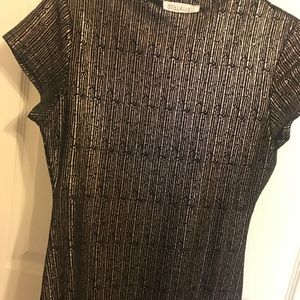 Rose gold sparkly, tight dress