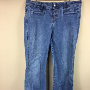 Jordache women's blue jeans. Preowned.