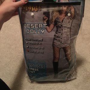 Spirit Halloween Desert Dolly costume Spirit Halloween Desert Dolly costume