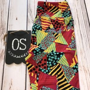 LULAROE ONE SIZE os leggings nwt