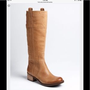 Well loved lucky brand boots