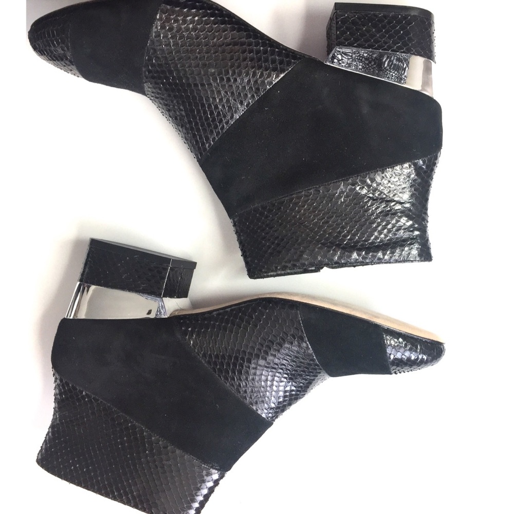 Isa Tapia Mirror Snakeskin Boots - Picture 4 of 8