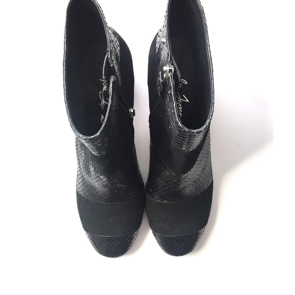 Isa Tapia Mirror Snakeskin Boots - Picture 5 of 8